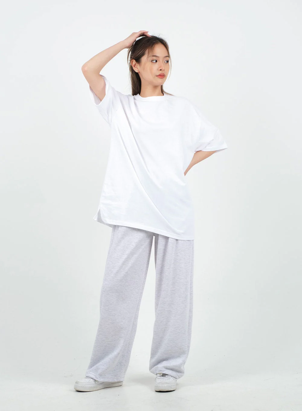 Basic Loose Fit Oversized T-shirt CA26 - Image 15