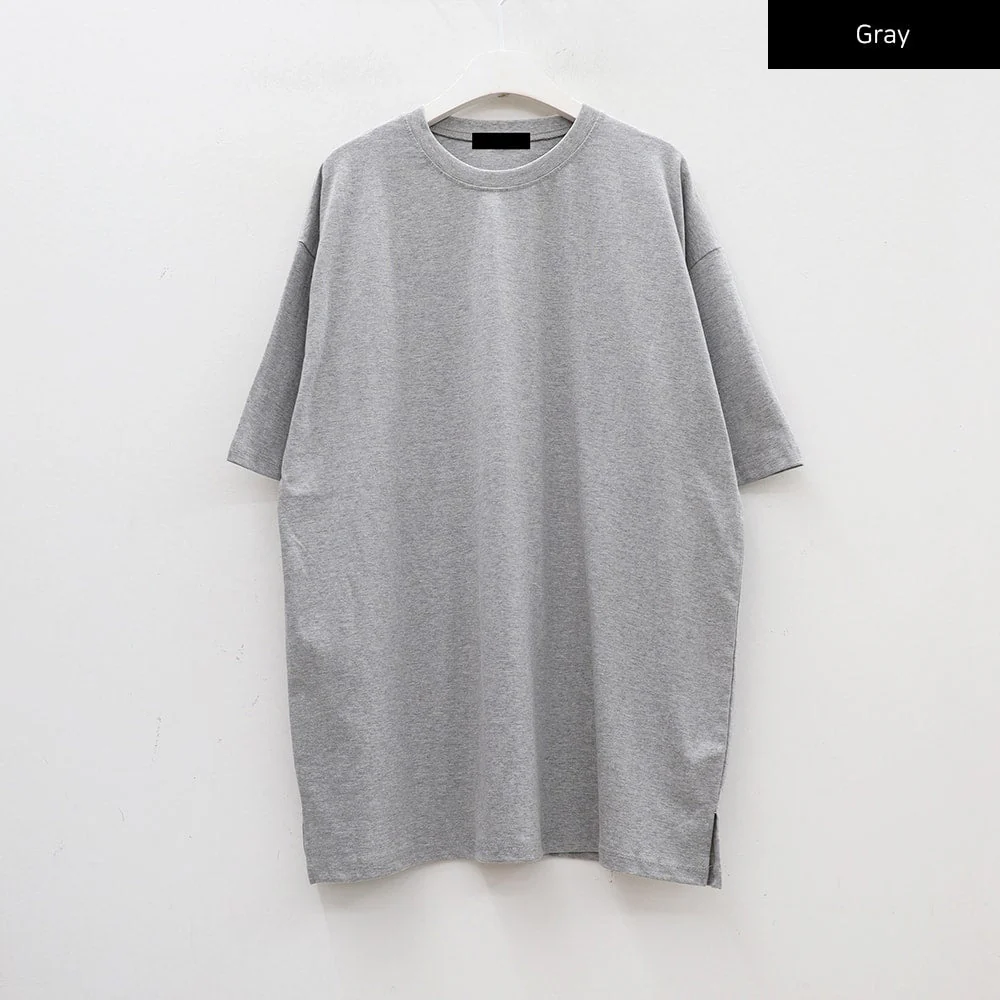 Basic Loose Fit Oversized T-shirt CA26 - Image 28