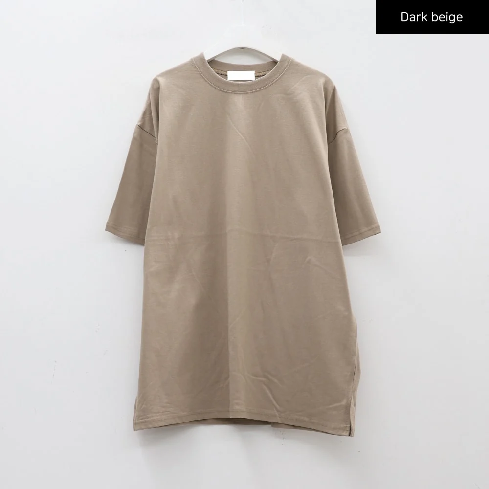 Basic Loose Fit Oversized T-shirt CA26 - Image 31