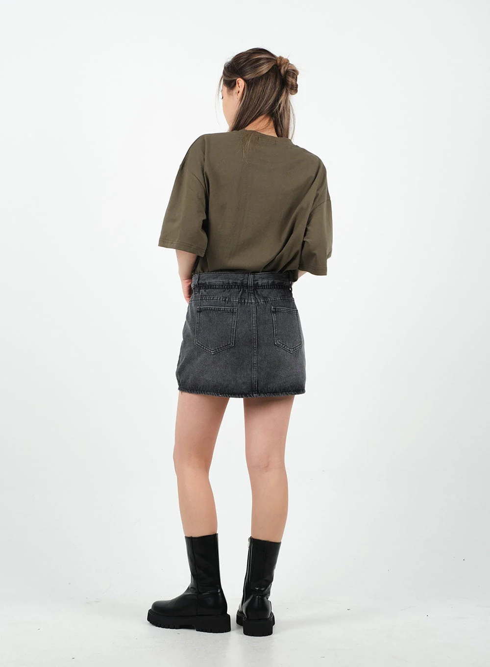 Basic Loose Fit Oversized T-shirt CA26 - Image 7