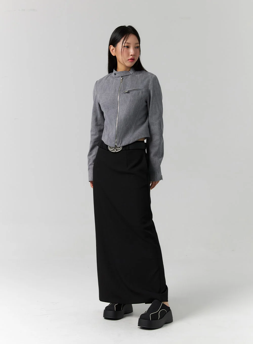 Basic Maxi Skirt CS308 - Image 6