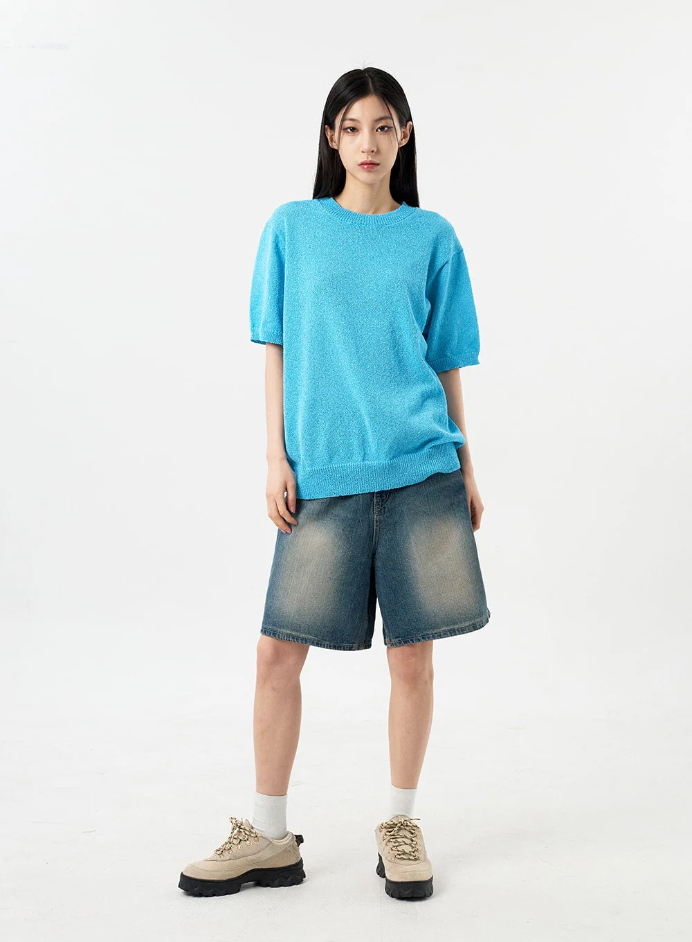 Bermuda Denim Pants CY310 - Image 4