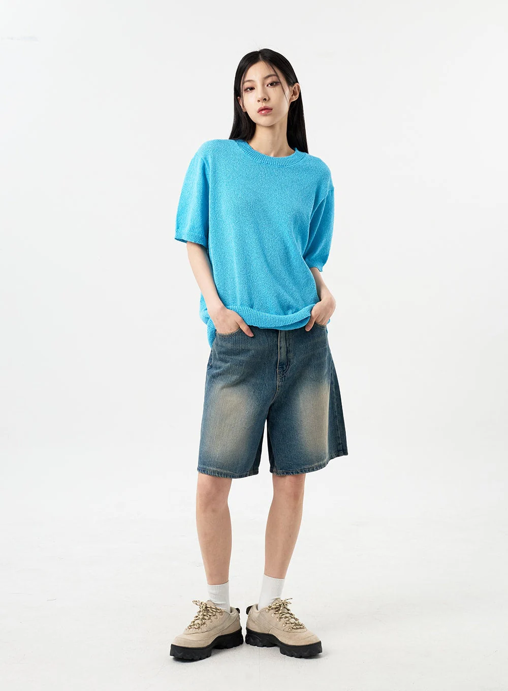 Bermuda Denim Pants CY310 - Image 7