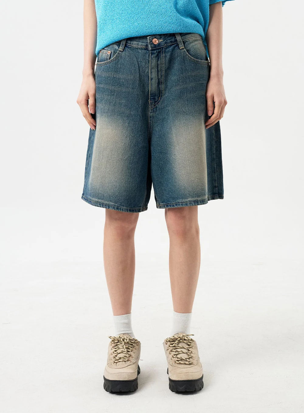 Bermuda Denim Pants CY310 - Image 9