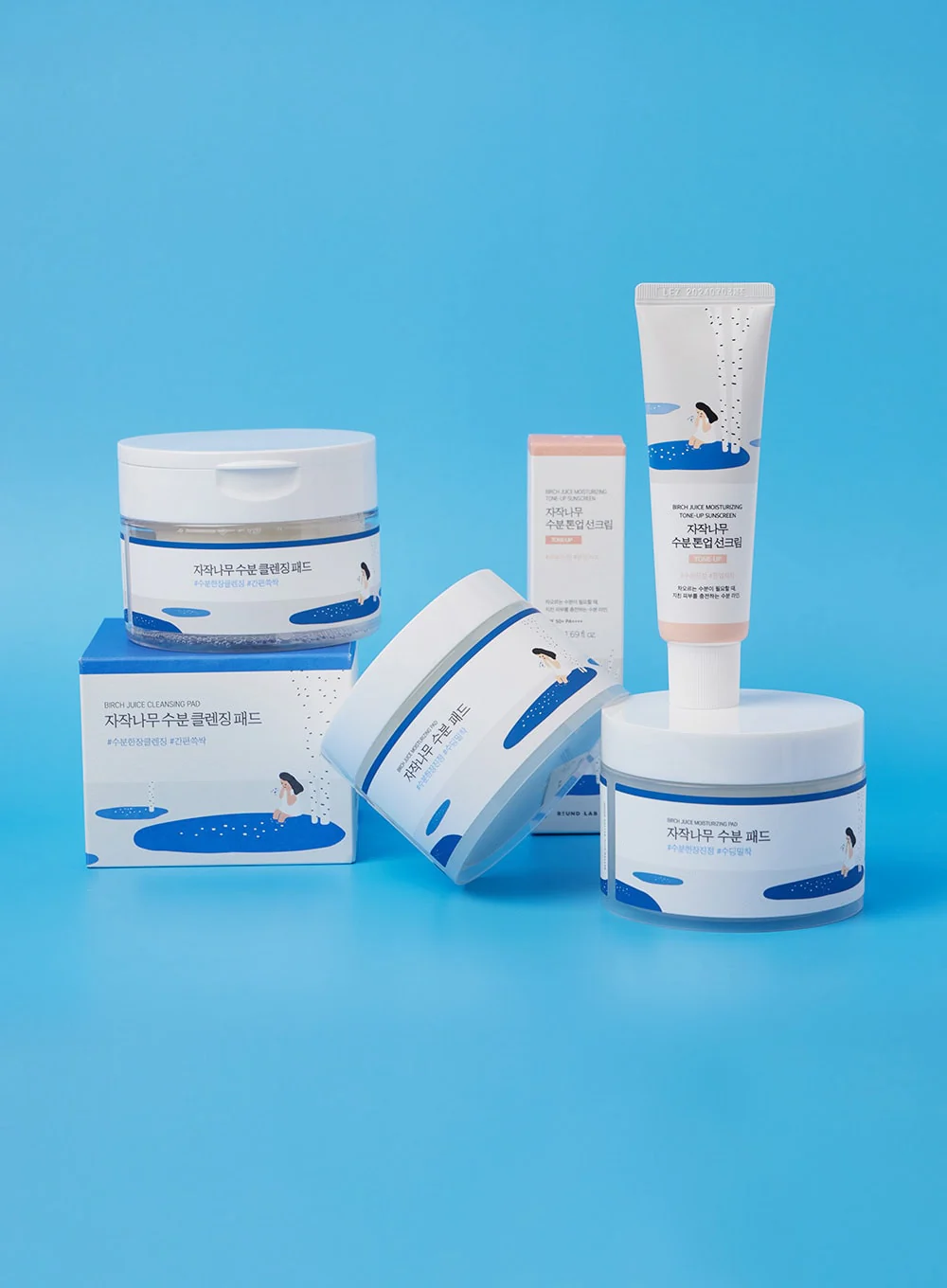 Birch Moisturizing Pad Duo Set (80ea*2ea) - Image 4