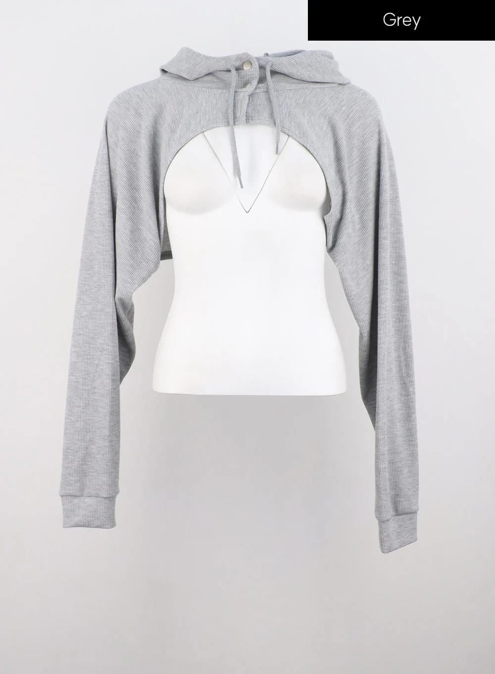 Bolero Style Cropped Hoodie IS311 - Image 13