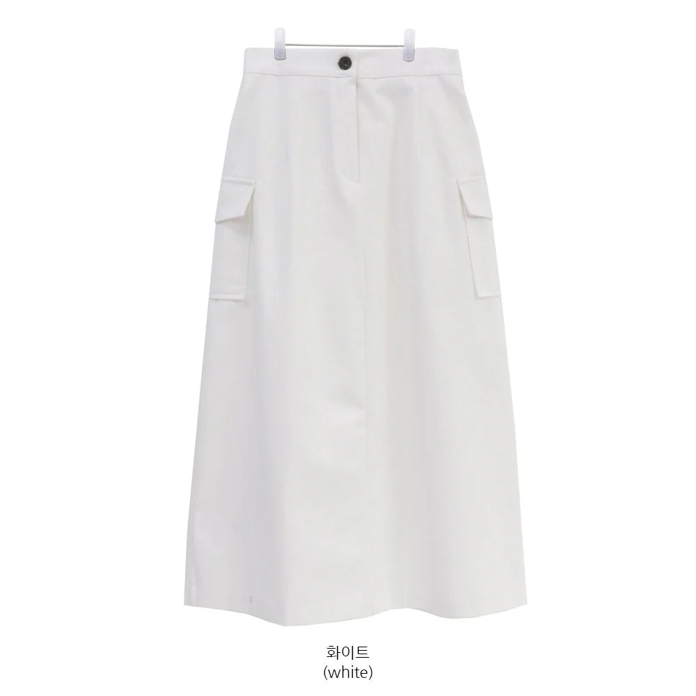 Cargo Maxi Skirt CA10 - Image 21
