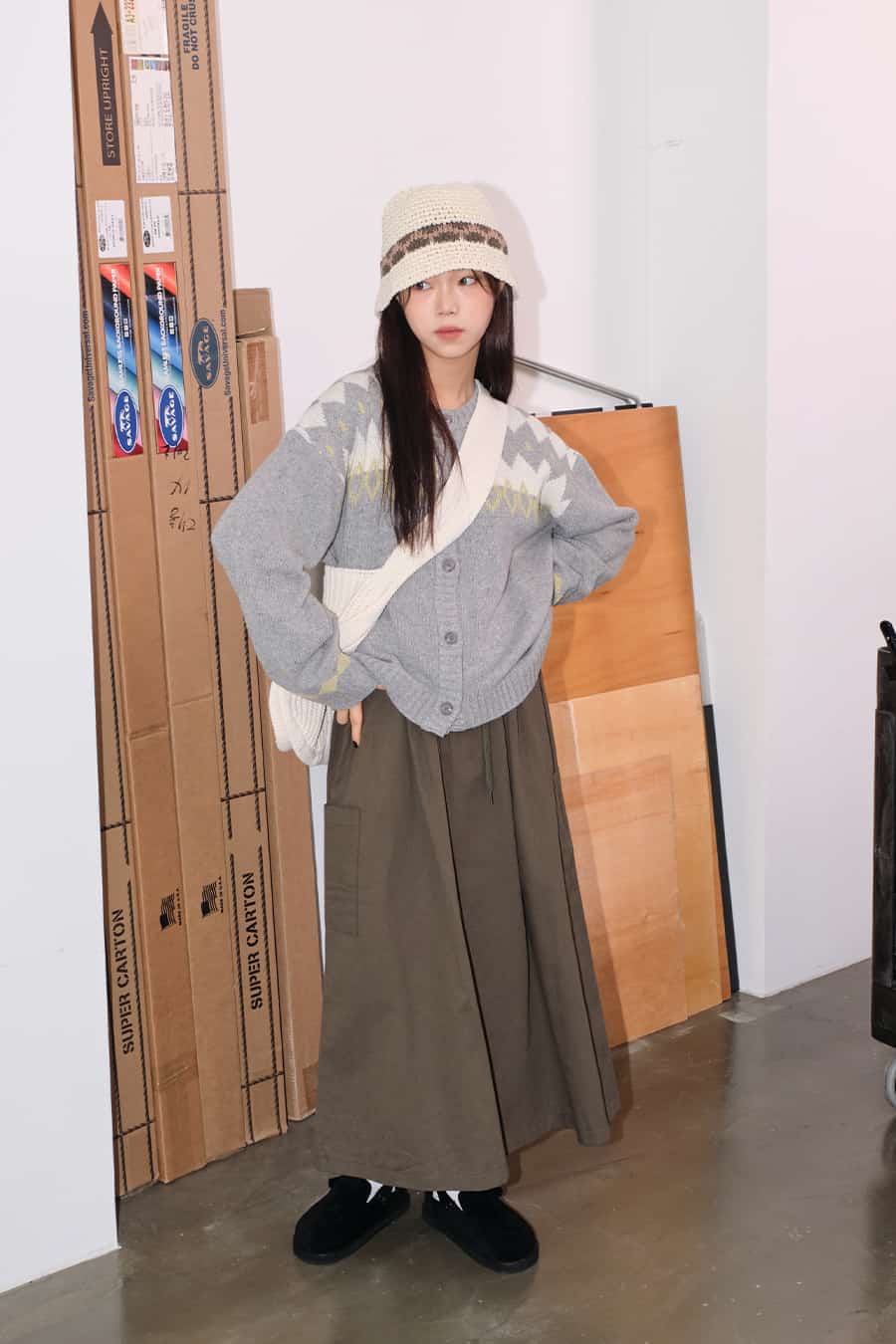 Cargo Maxi Skirt F1 - Image 3