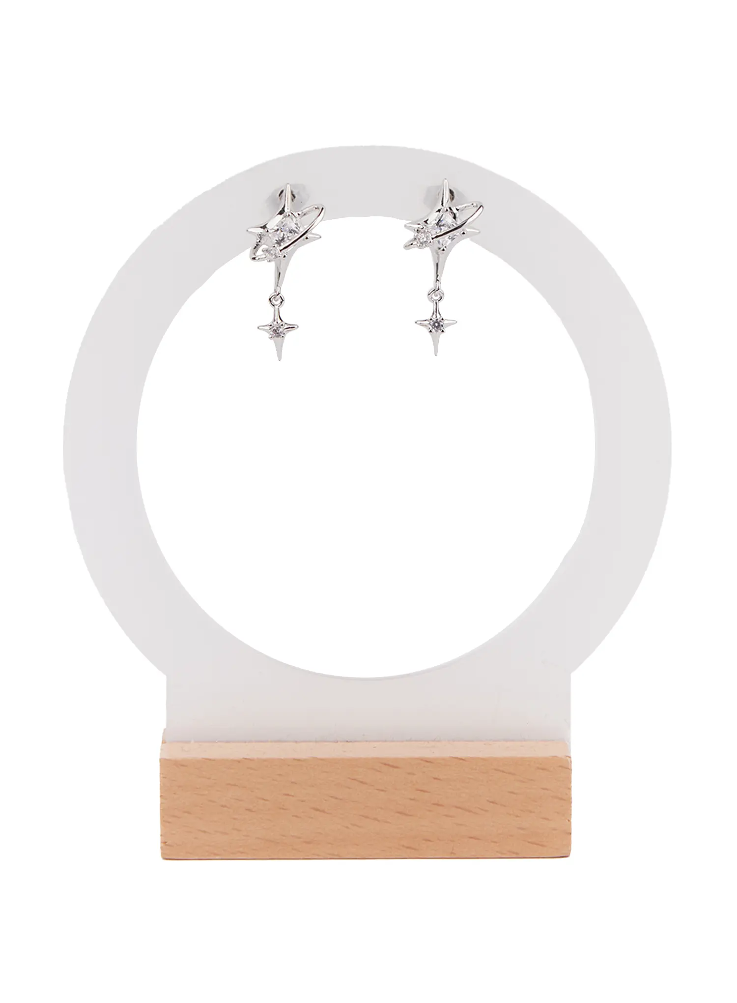 Cosmic Star Drop Earrings CM505 - Image 3