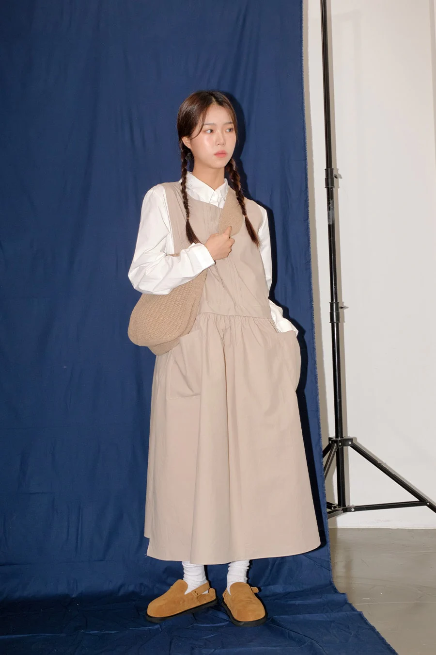 Cotton Maxi Dress F1 - Image 4