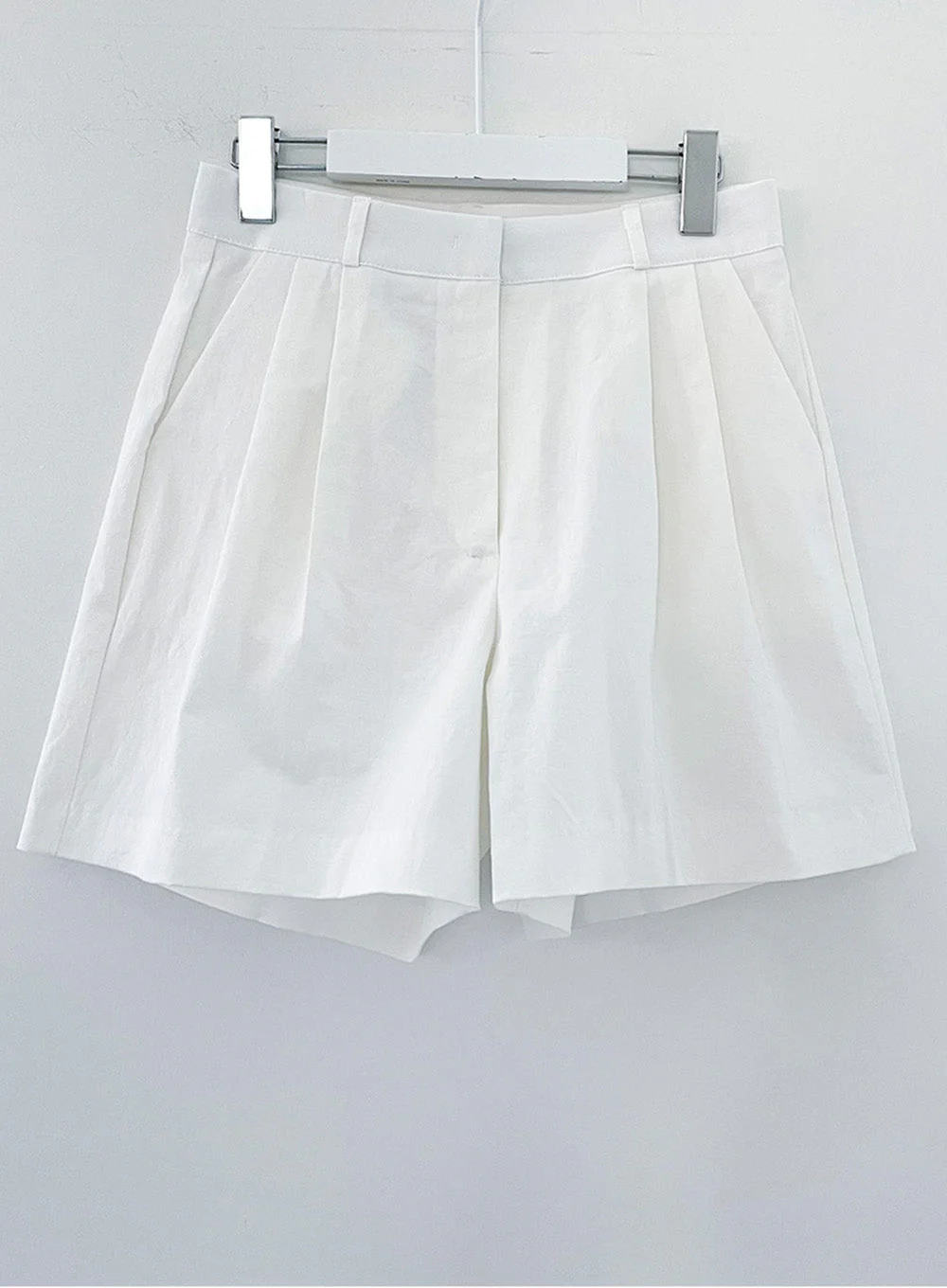 Cotton Pintuck Half Pants - Image 7