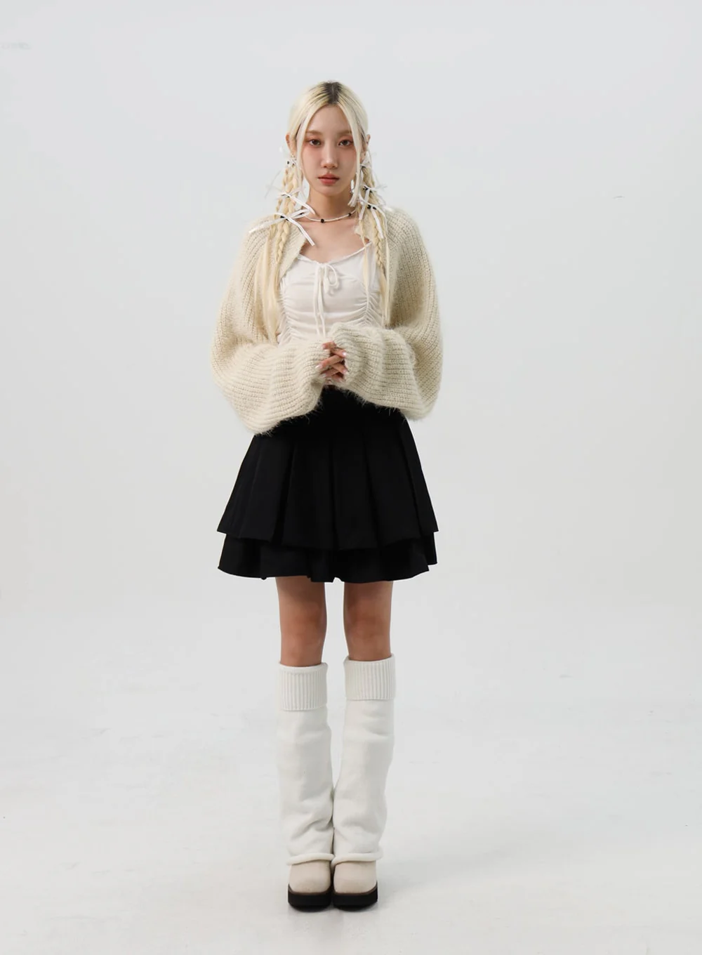 Cozy Knit Bolero IS307 - Image 3