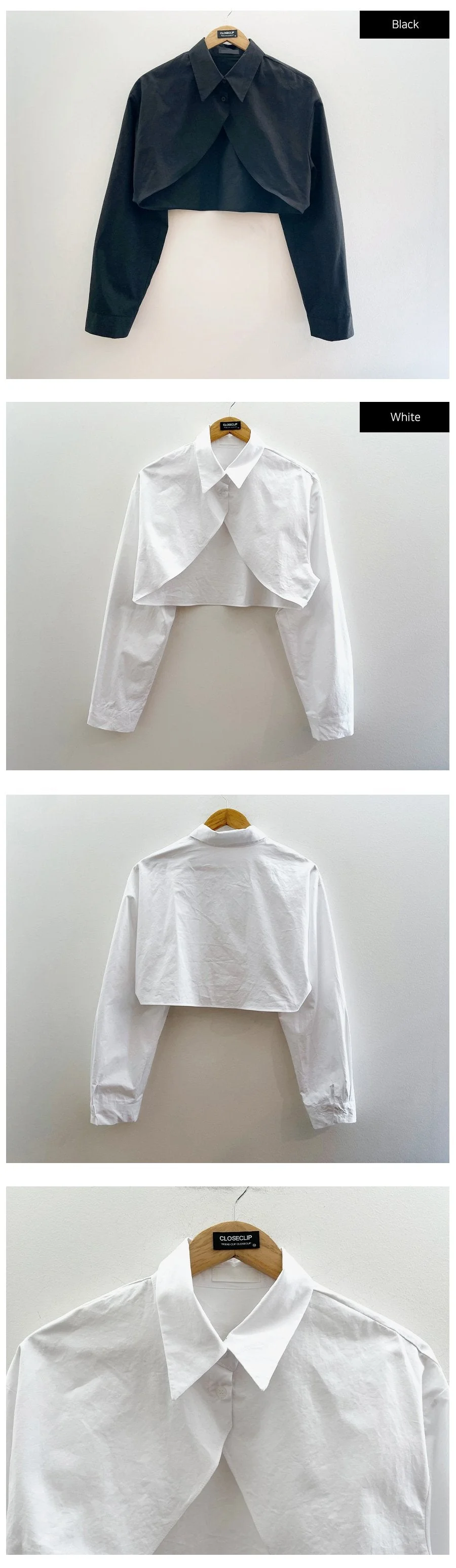 Cropped Shirt Shrug J24 - Image 16