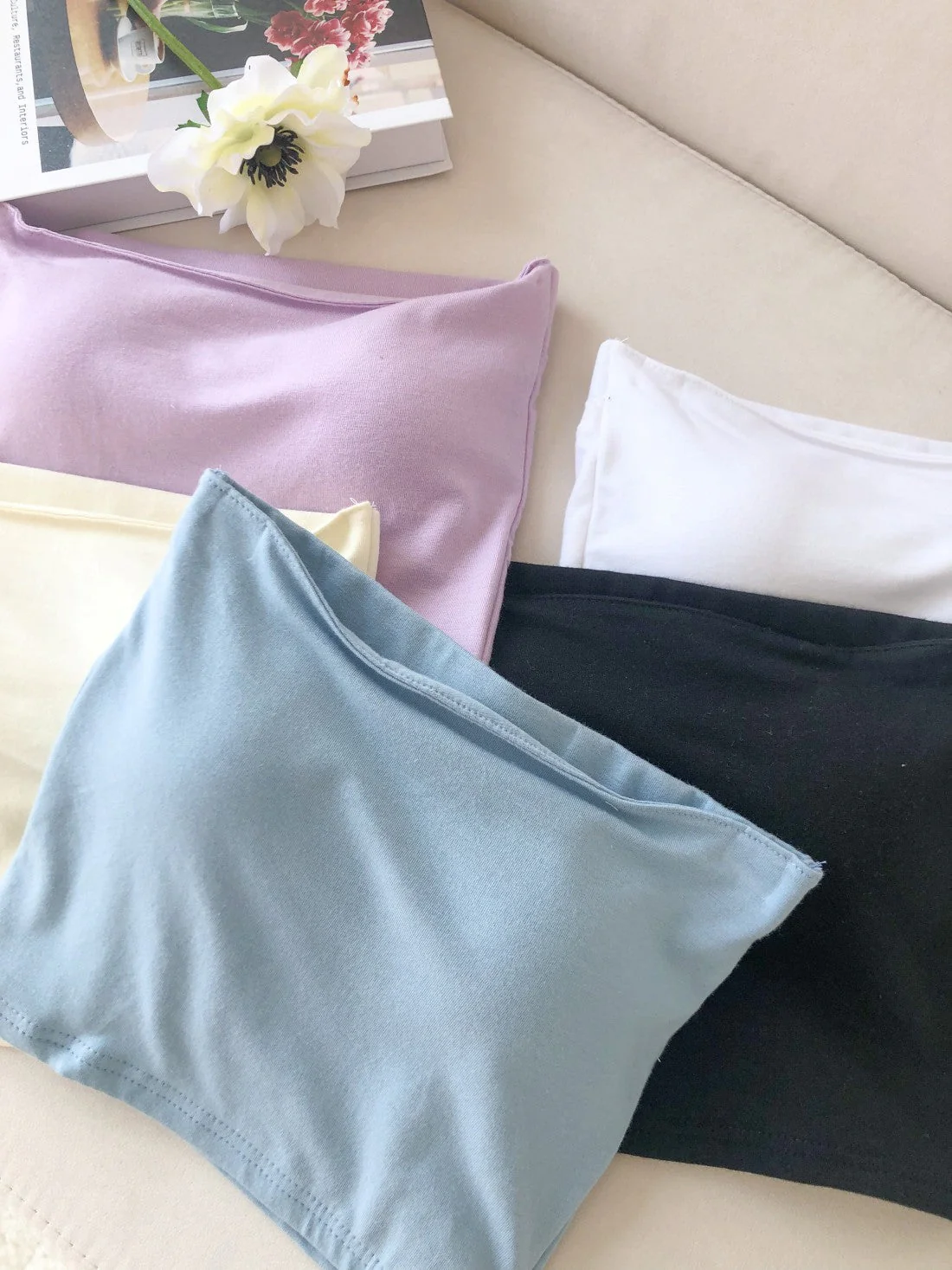 Cropped Tube Top #B17 - Image 7