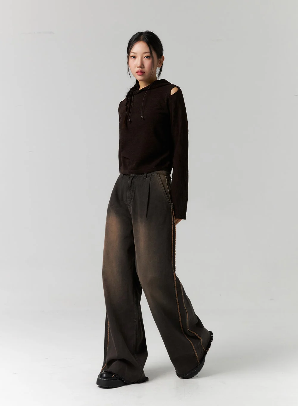 Cutout Hoodie CS312 - Image 8