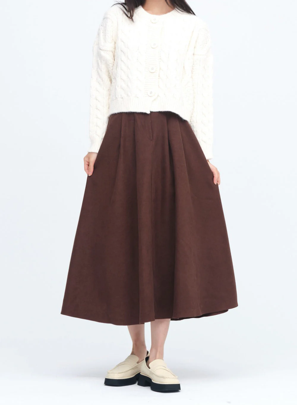Flared Long Skirt #62 - Image 4