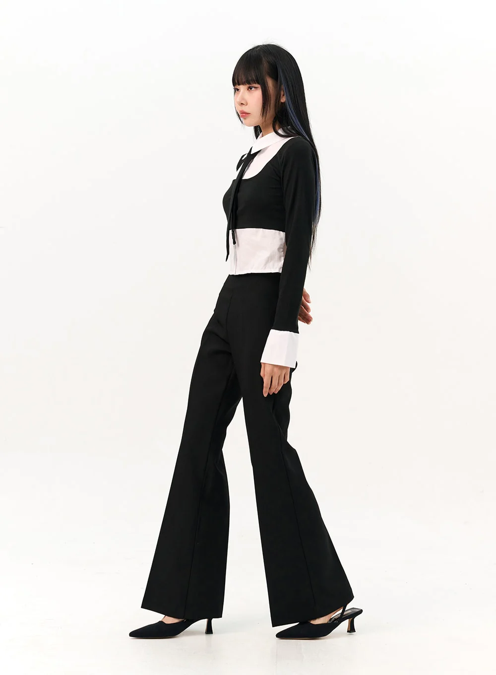 Flared Tailored Pants IO317 - Image 6