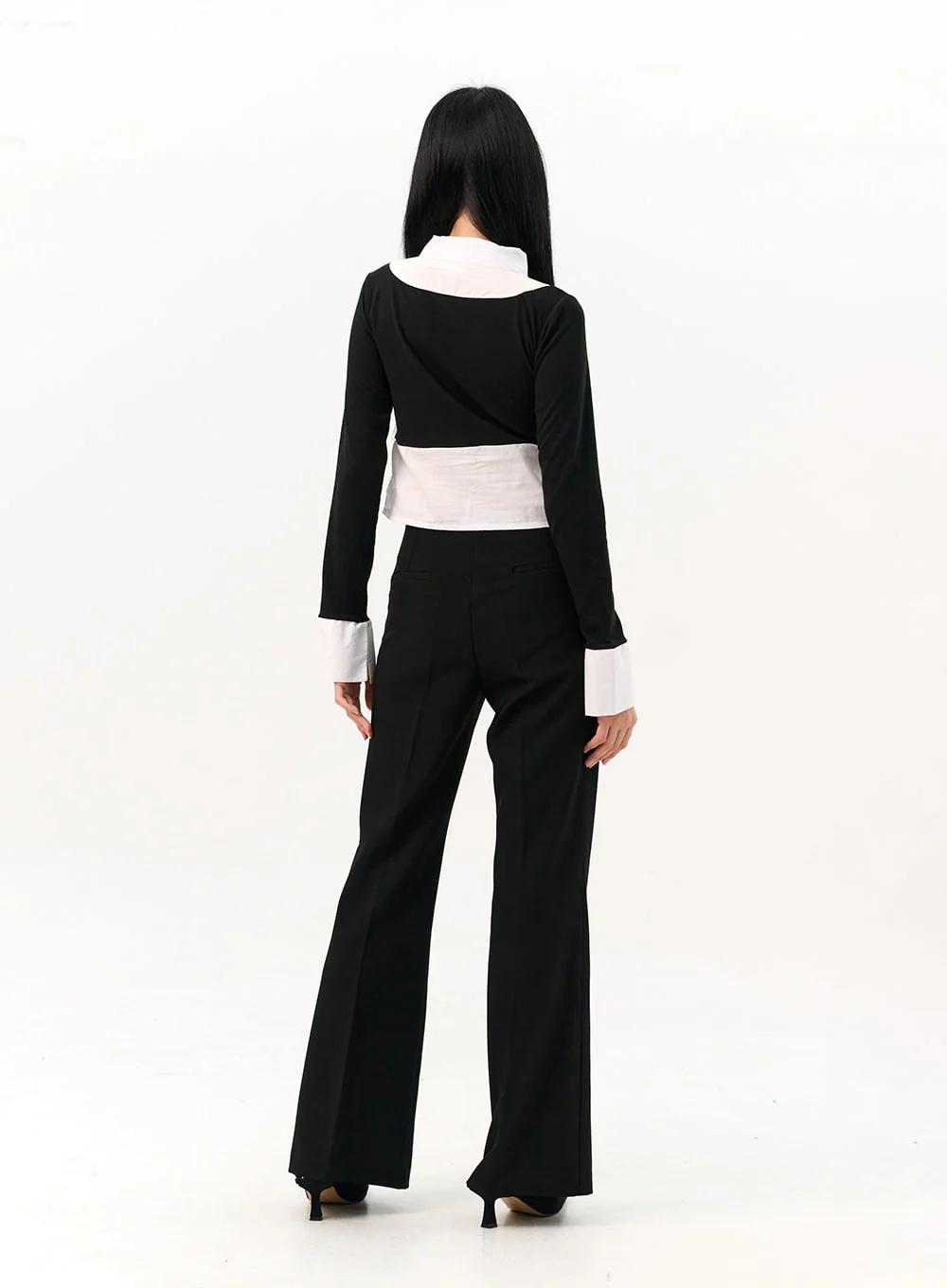 Flared Tailored Pants IO317 - Image 7