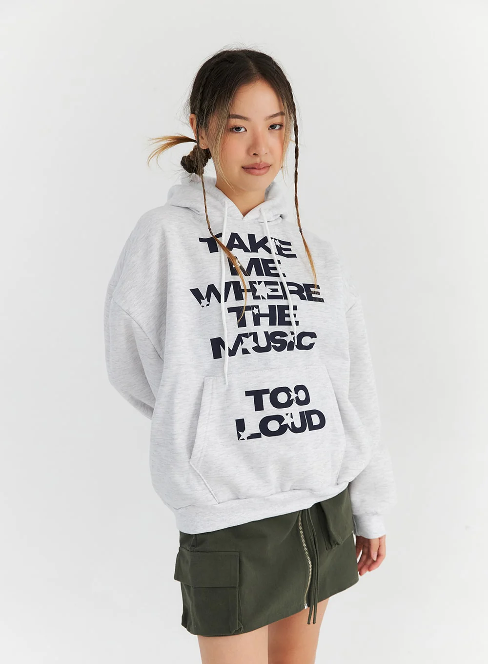 Graphic Oversized Hoodie Sweatshirt CN310 - Image 4