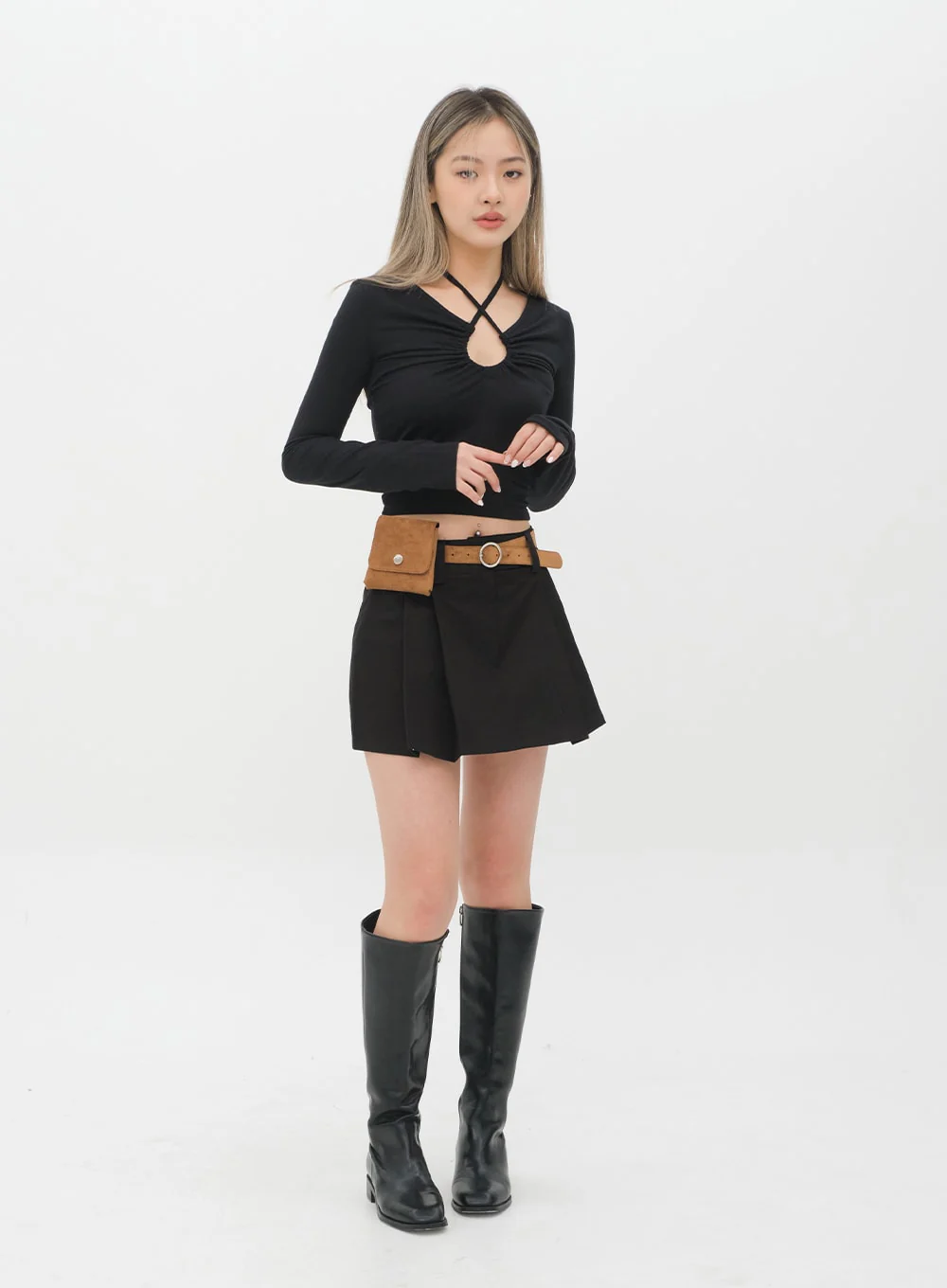 Halter neck Cropped Top C2001 - Image 12