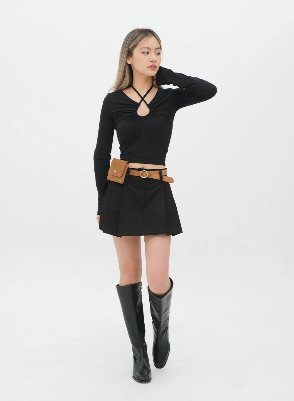 Halter neck Cropped Top C2001 - Image 15