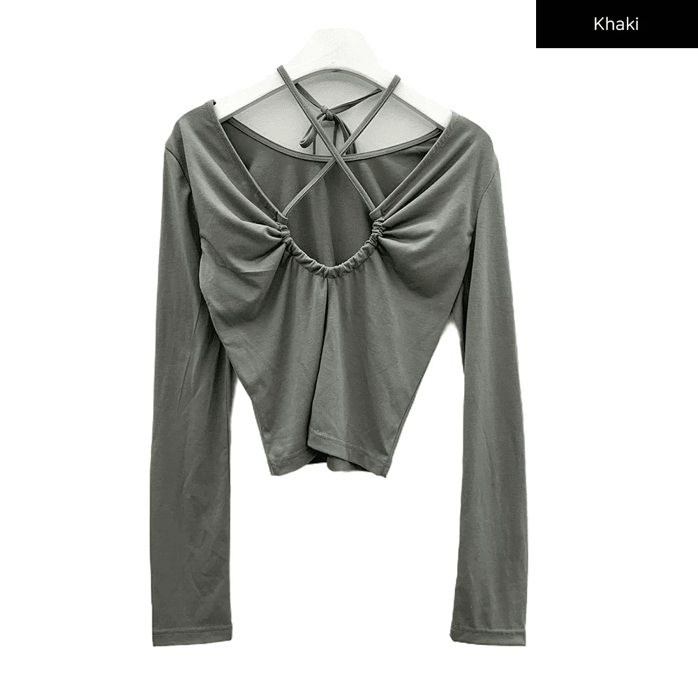 Halter neck Cropped Top C2001 - Image 18