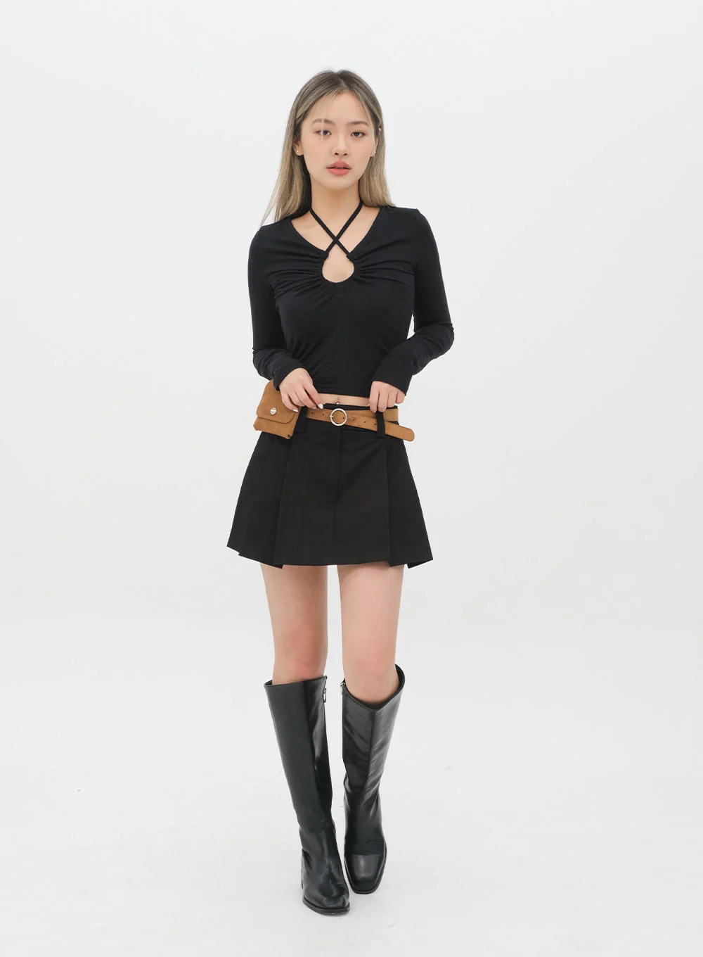 Halter neck Cropped Top C2001 - Image 3