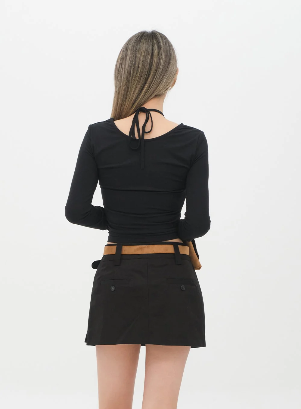 Halter neck Cropped Top C2001 - Image 6