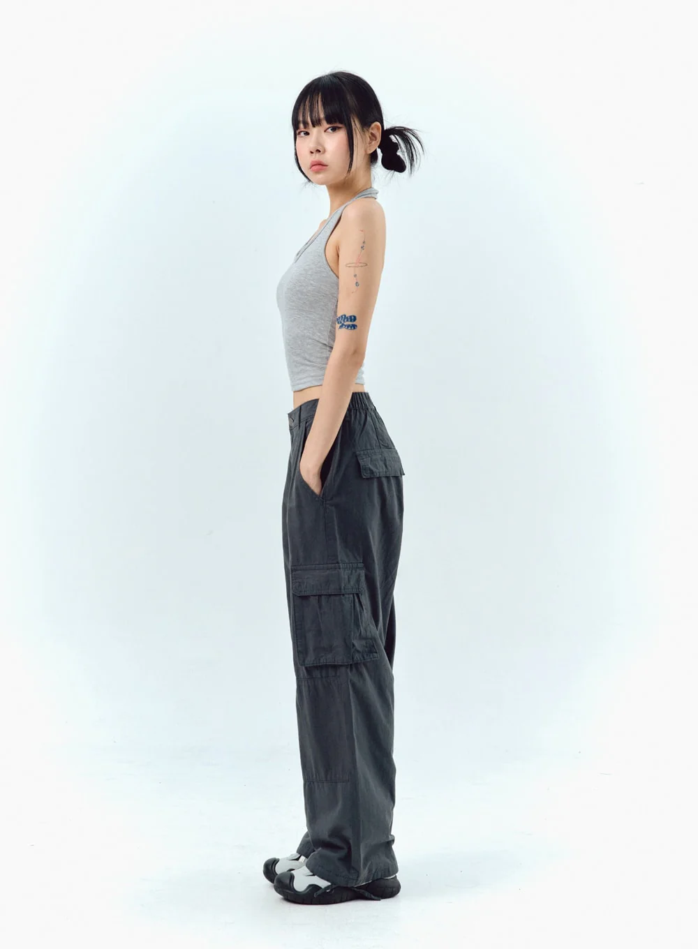 Halter Neck Cropped Top IG304 - Image 10