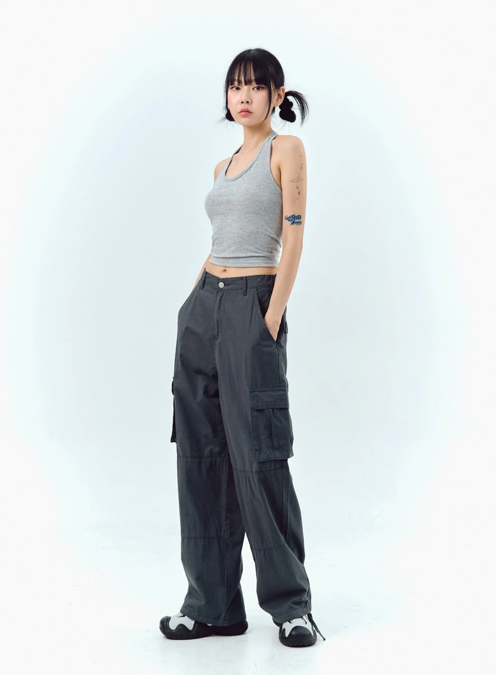 Halter Neck Cropped Top IG304 - Image 5