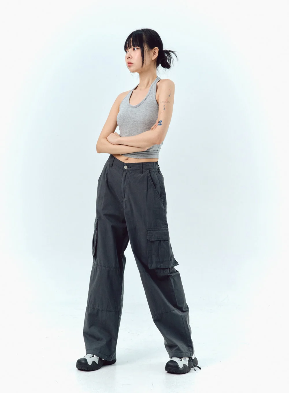 Halter Neck Cropped Top IG304 - Image 8