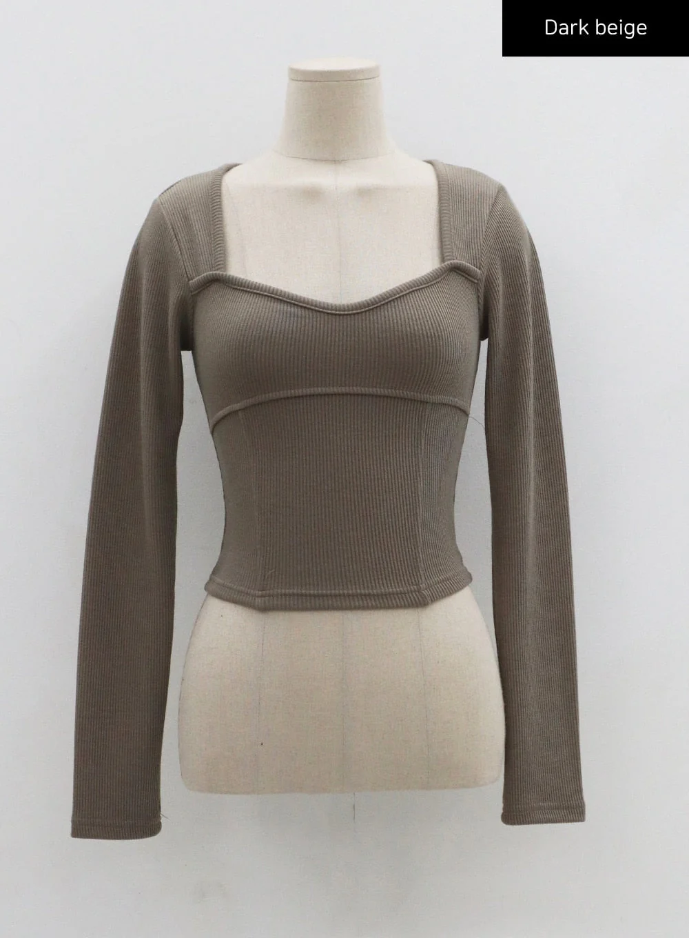 Heart Neck Crop T-Shirt CO11 - Image 16