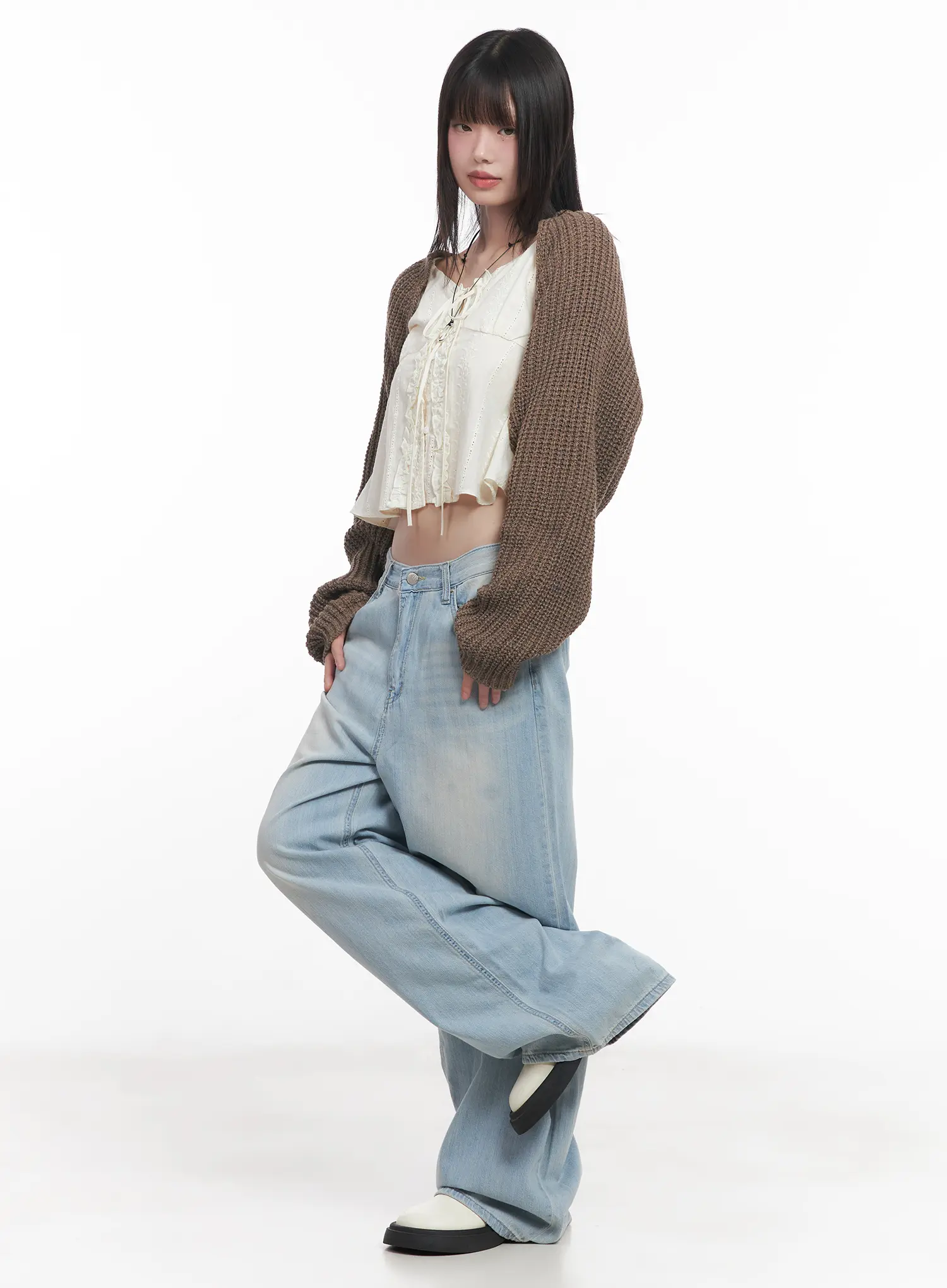 Knit Bolero Shrug C2001 - Image 25