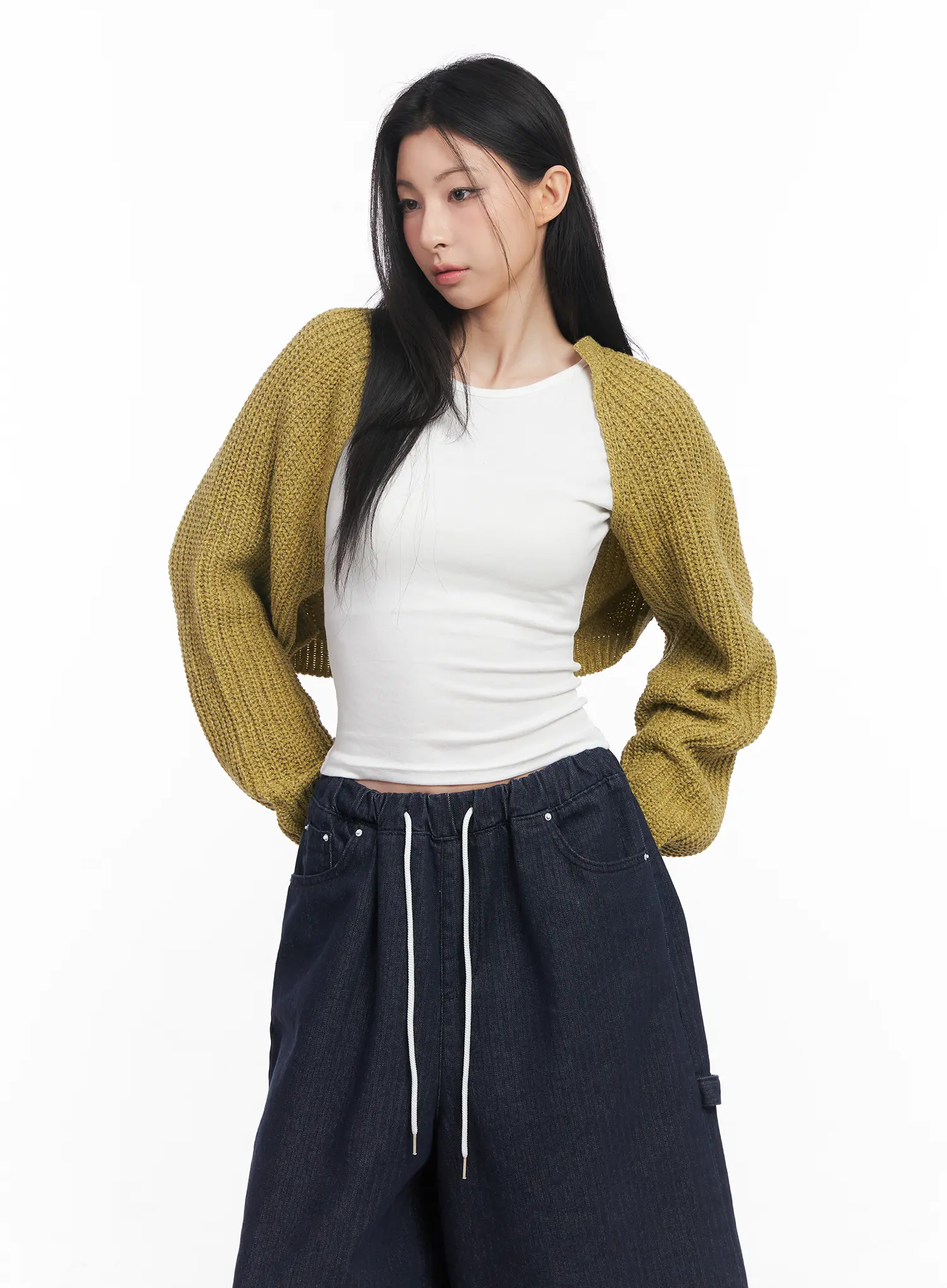 Knit Bolero Shrug C2001 - Image 4