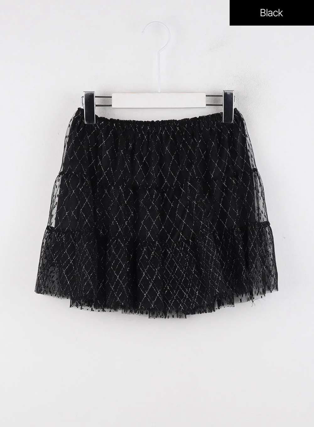 Laced Tulle Mini Skirt OD326 - Image 7