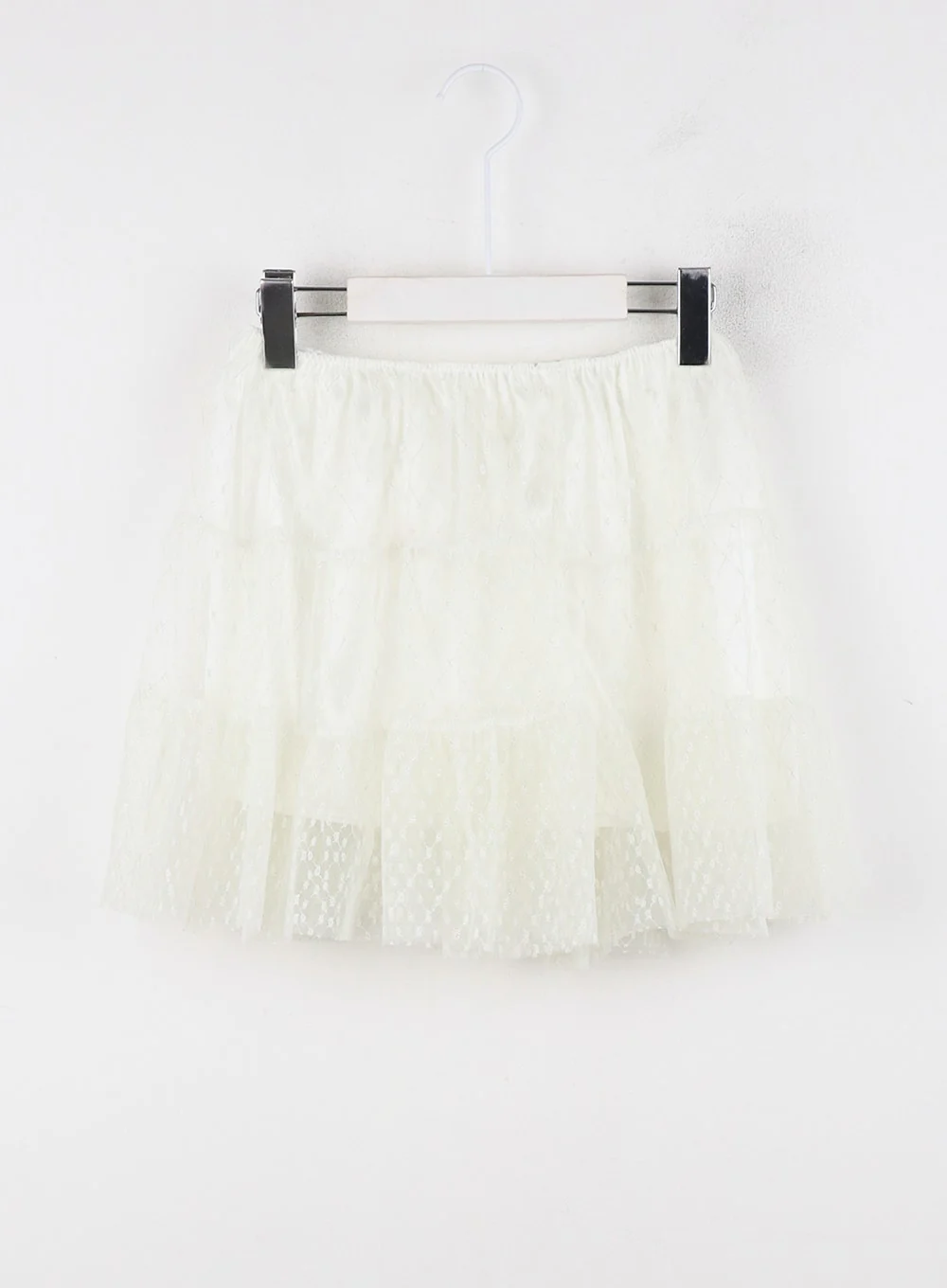Laced Tulle Mini Skirt OD326 - Image 8