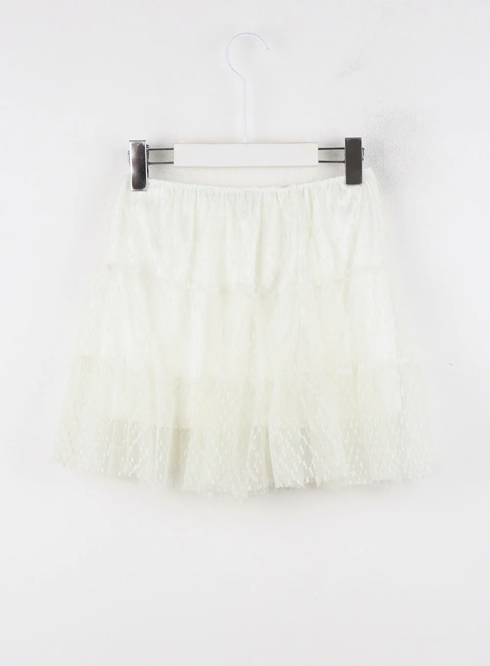 Laced Tulle Mini Skirt OD326 - Image 9