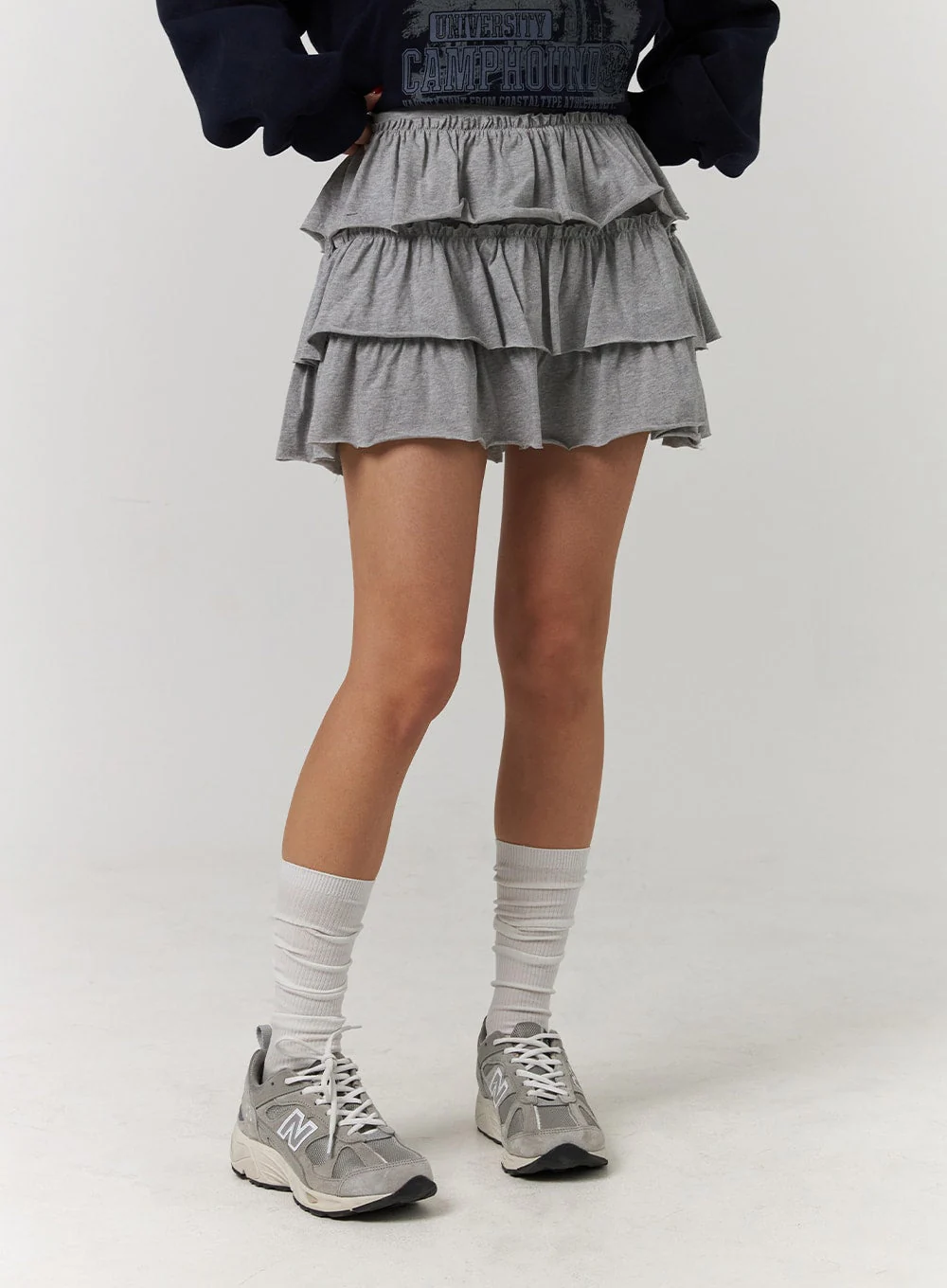 Layered Frill Mini Skirt CD329 - Image 4