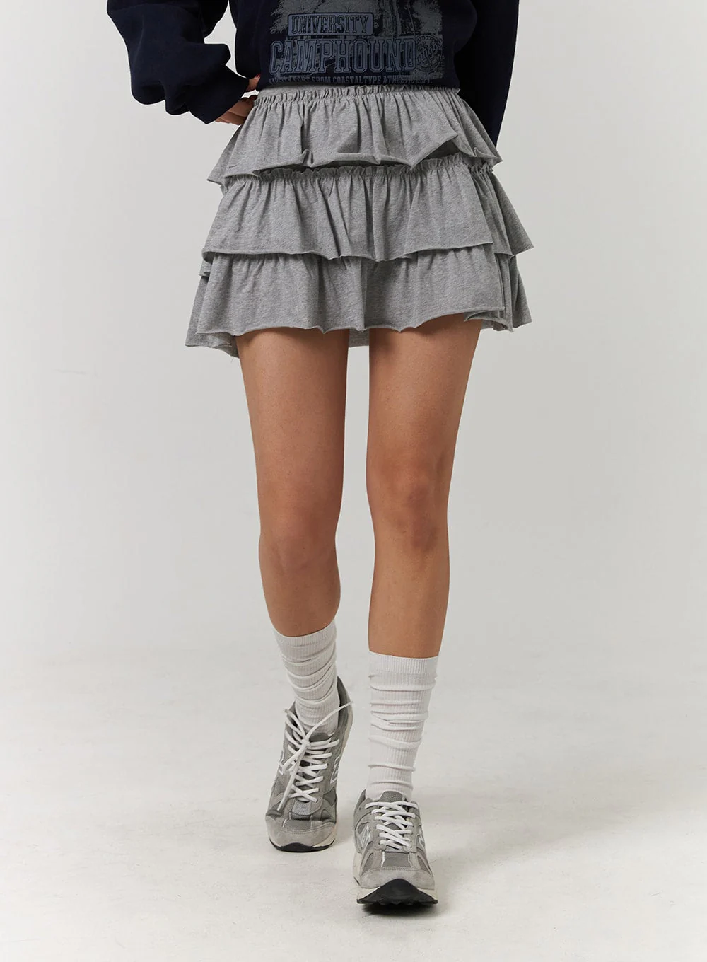 Layered Frill Mini Skirt CD329 - Image 5