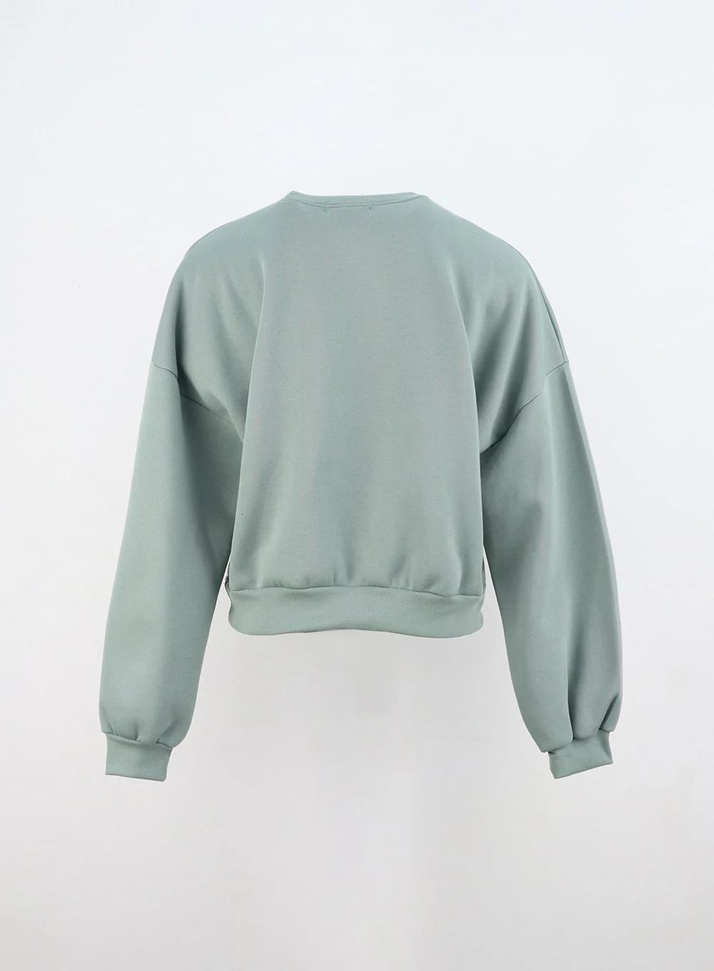 Lettering Crop Sweatshirt ON310 - Image 8