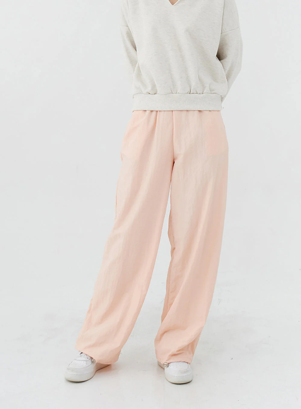 Loose Fit Banded Pants CA04 - Image 10