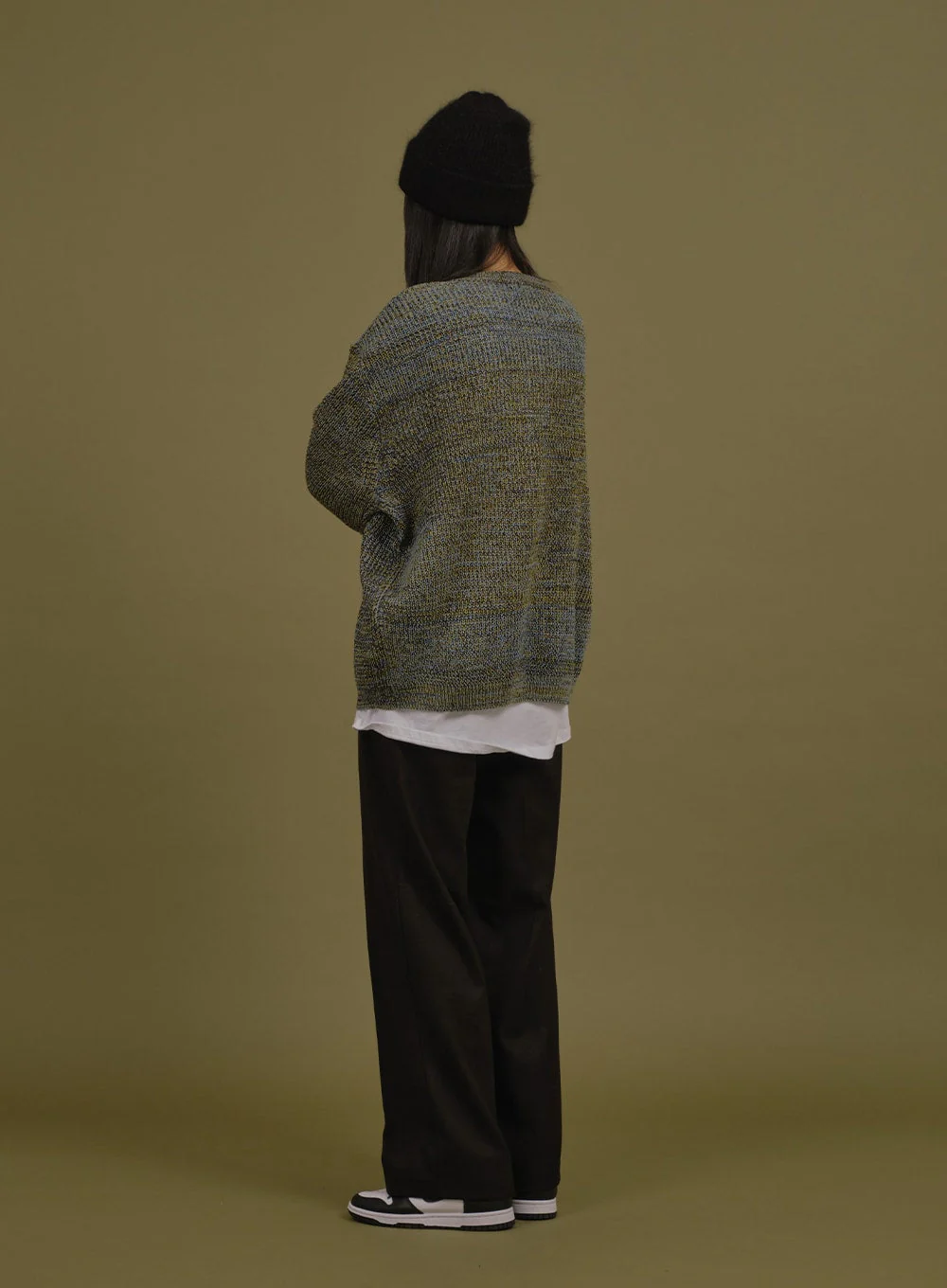 Loose Fit Knit with Two Way Zip - Image 6