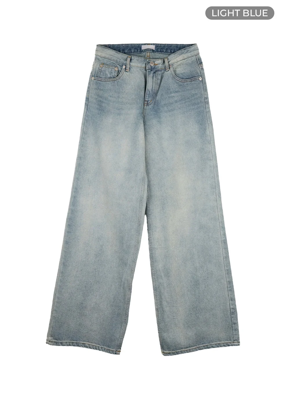 Low Rise Baggy Jeans CU410 - Image 7