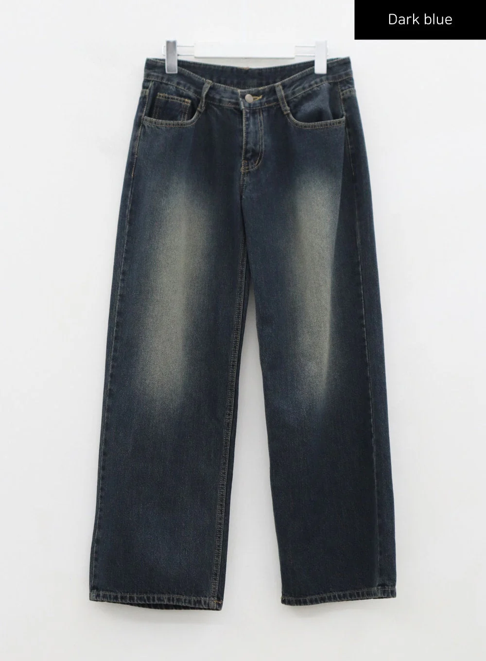 Low Rise Washing Wide Jeans CS14 - Image 14