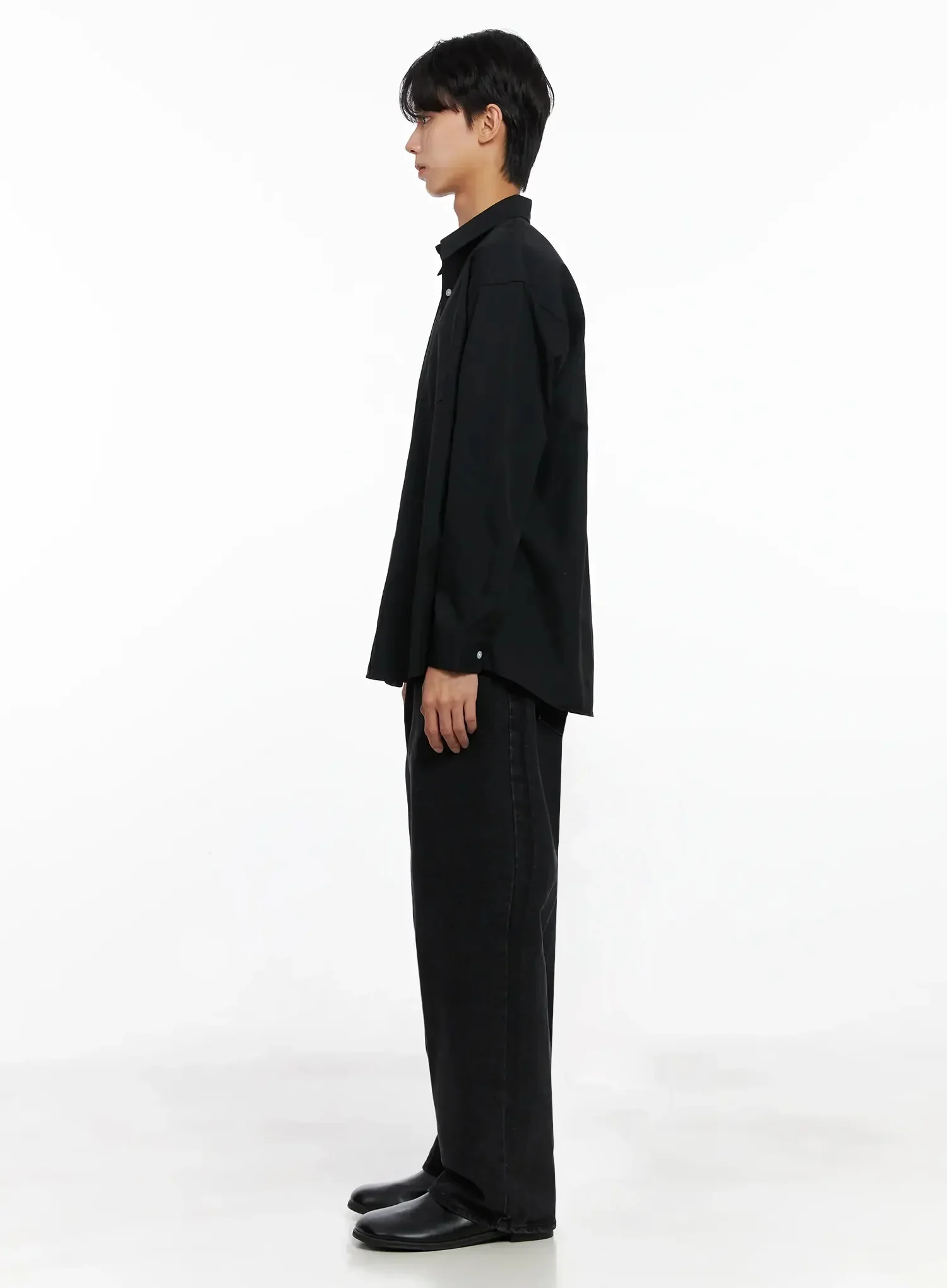 Men's Classic Button-Up Shirt IO516 - Image 11