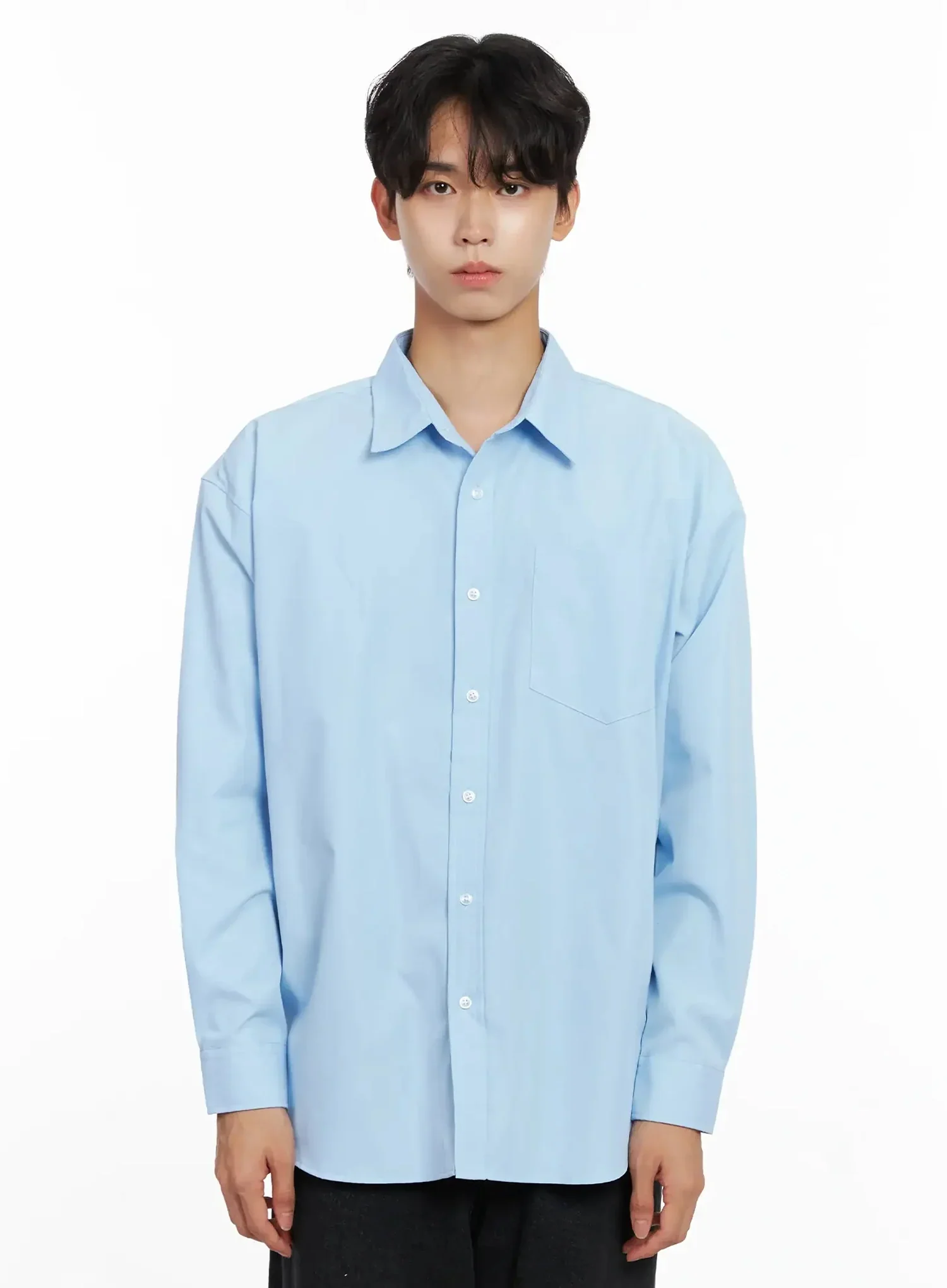 Men's Classic Button-Up Shirt IO516 - Image 17