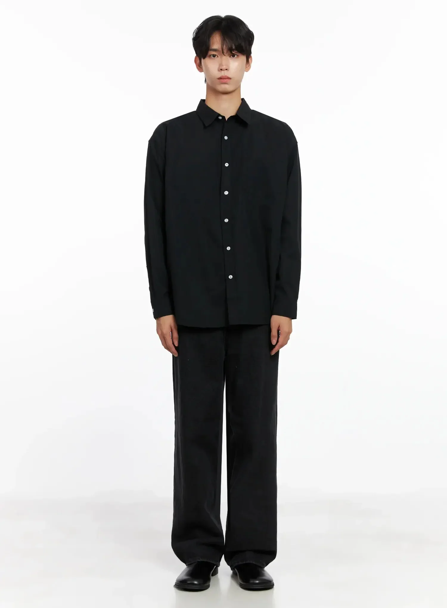 Men's Classic Button-Up Shirt IO516 - Image 9