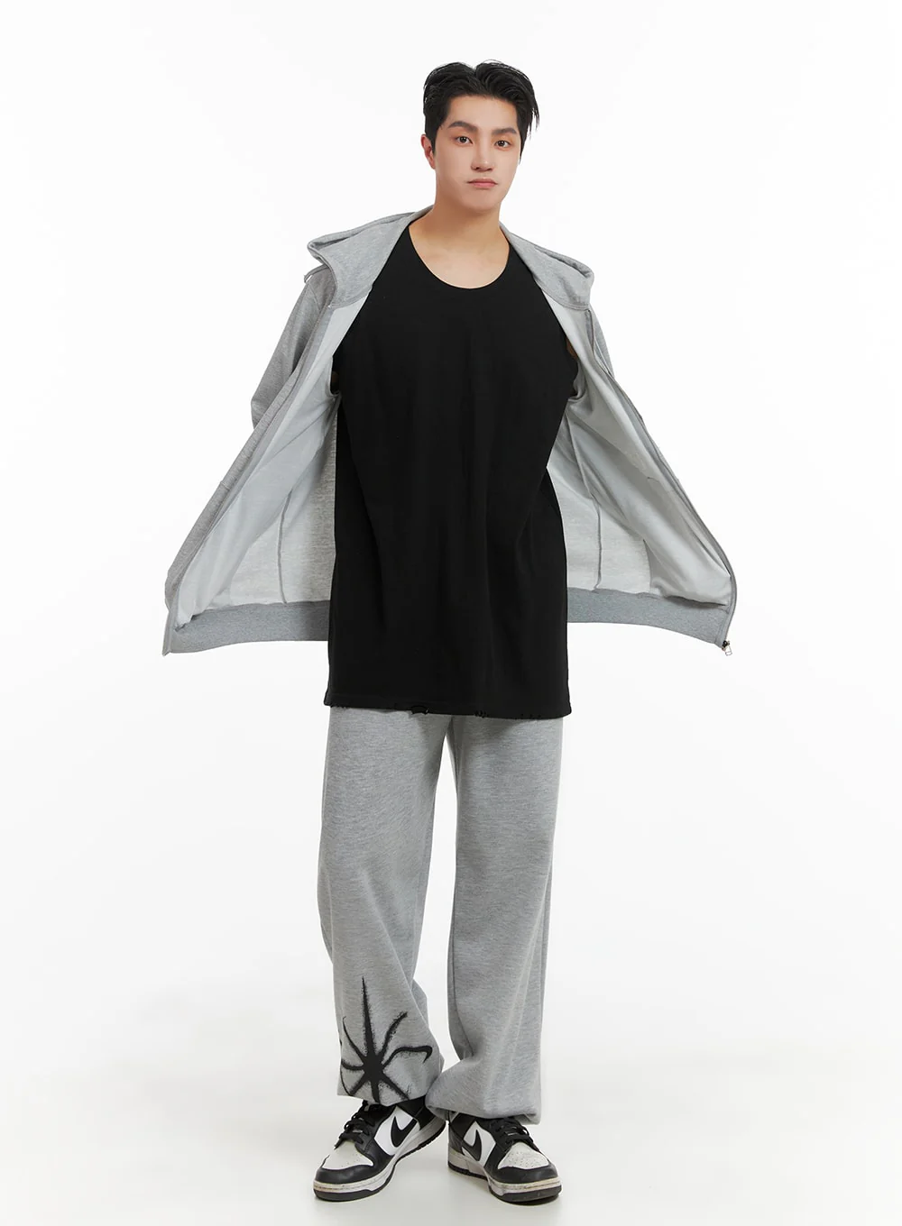 Men's Classic Cotton Hoodie Jacket IA401 - Image 7