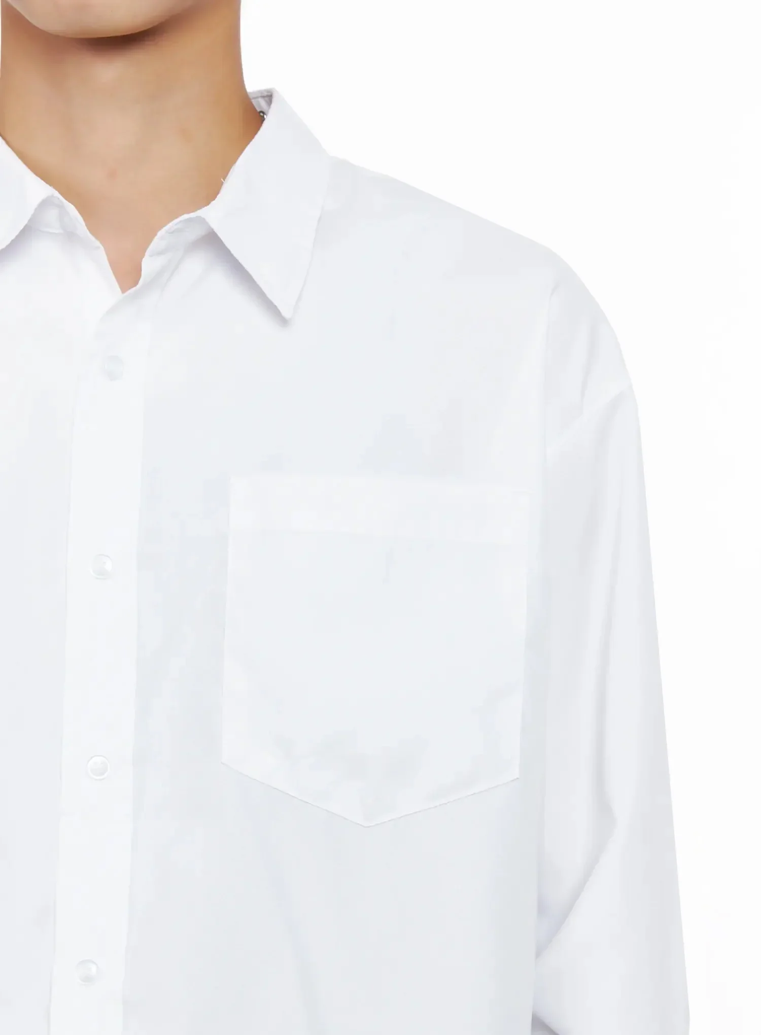 Men's Essential Button-Up Shirt IO516 - Image 3