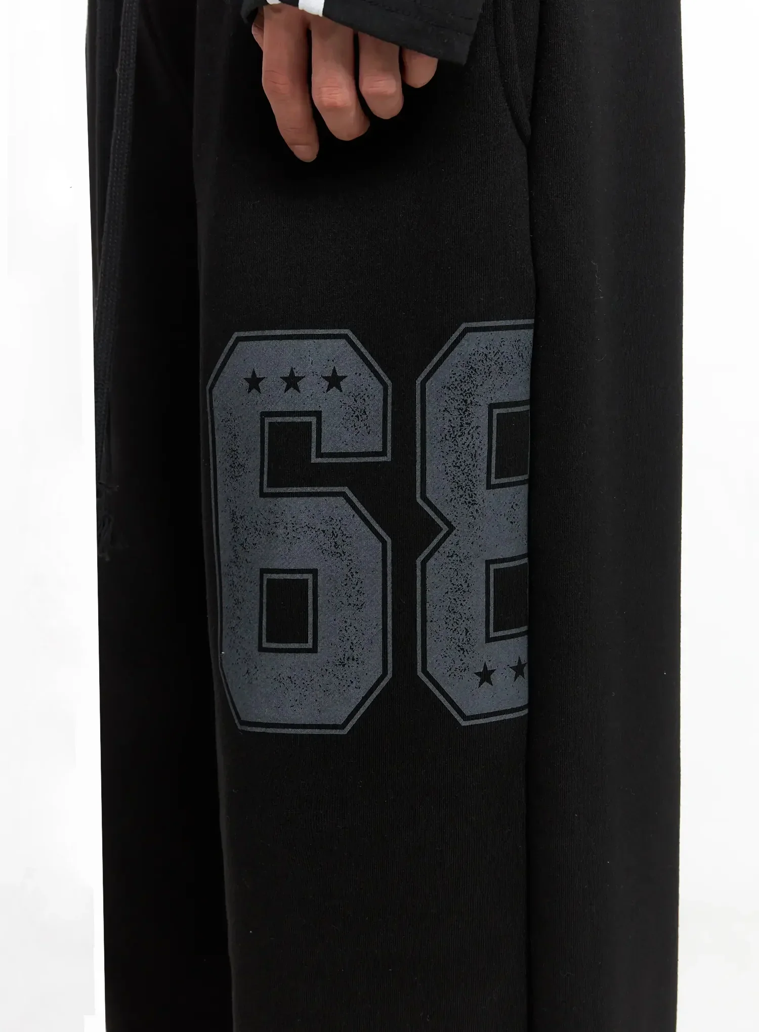 Men's Number Graphic Sweatpants IO516 - Image 7